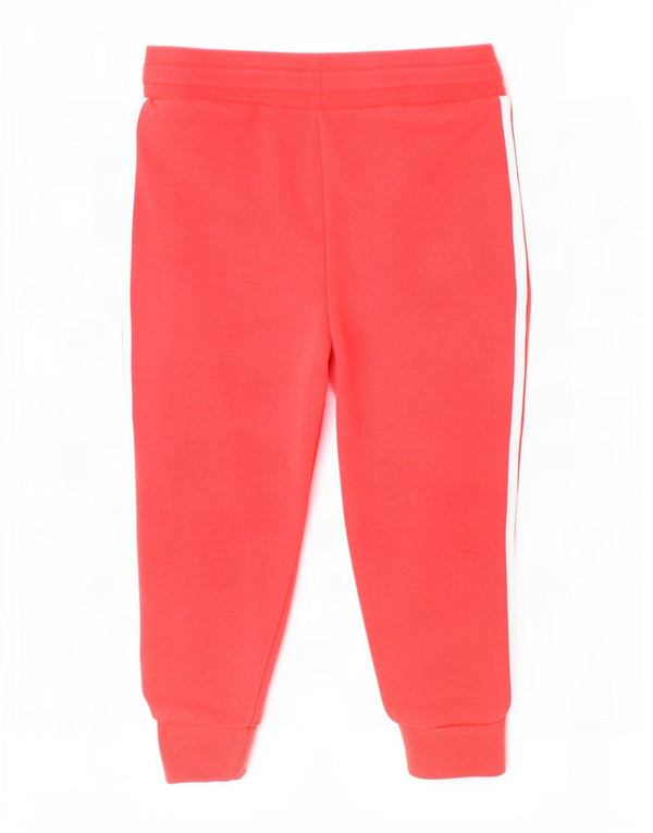 Adidas Pantalones de chándal para niña Joggers 2-3 años Rojo Algodón
