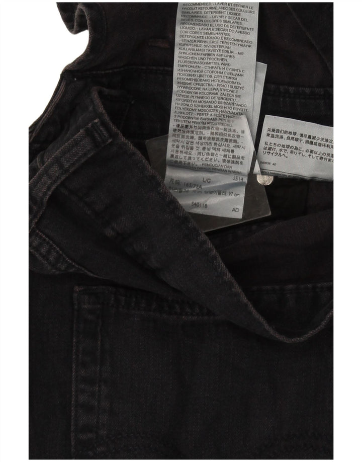 Levi's - Vaqueros ajustados para hombre, talla grande, W36 L28, algodón gris