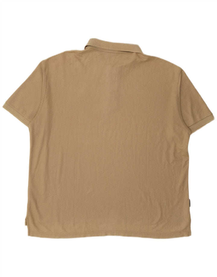 NIKE Polo Hombre ES 45/47 XL Beige Algodón