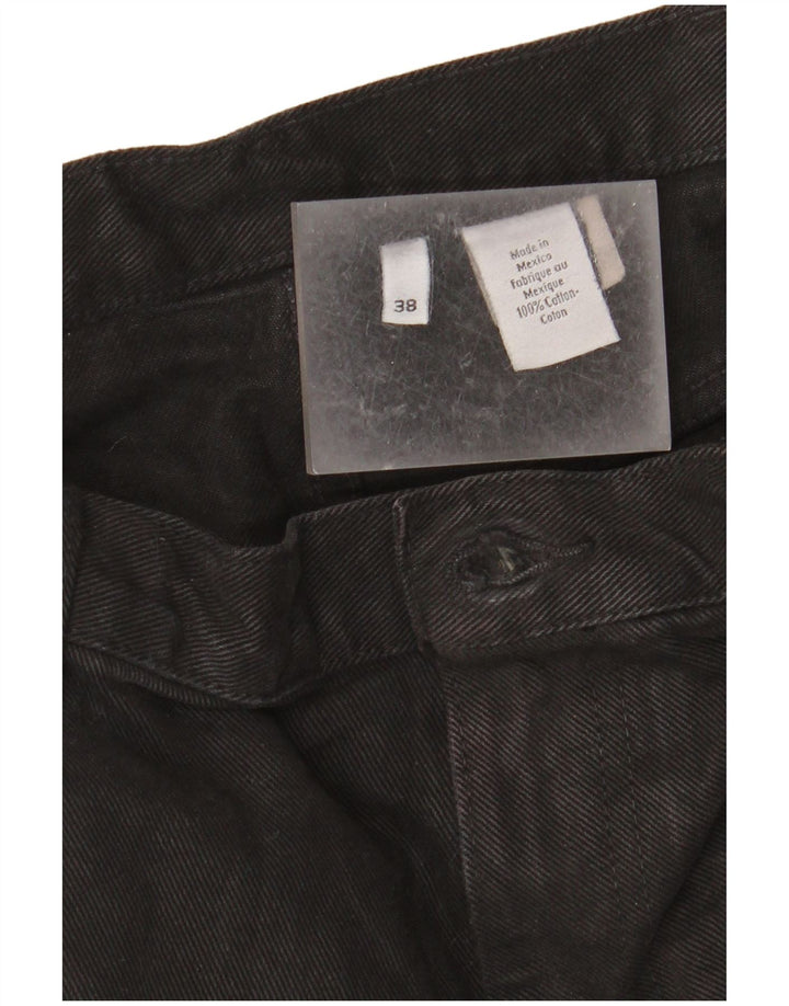Calvin Klein Jeans rectos para hombre W38 L34 Algodón negro