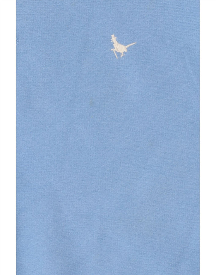 Jack Wills Sudadera extragrande para mujer, talla 8, algodón azul pequeño