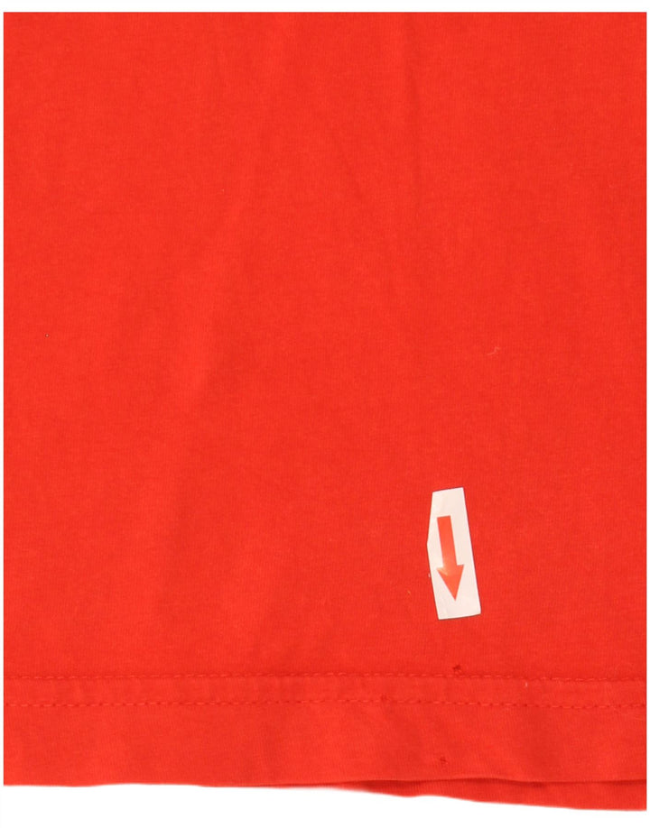 Puma Camiseta Gráfica para Hombre Top Medium Rojo