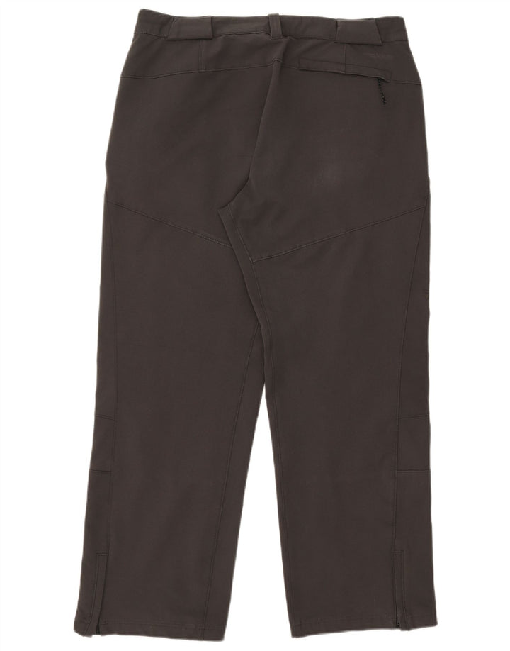 Columbia Pantalón cortavientos recto de titanio para hombre W34 L29 Poliéster gris