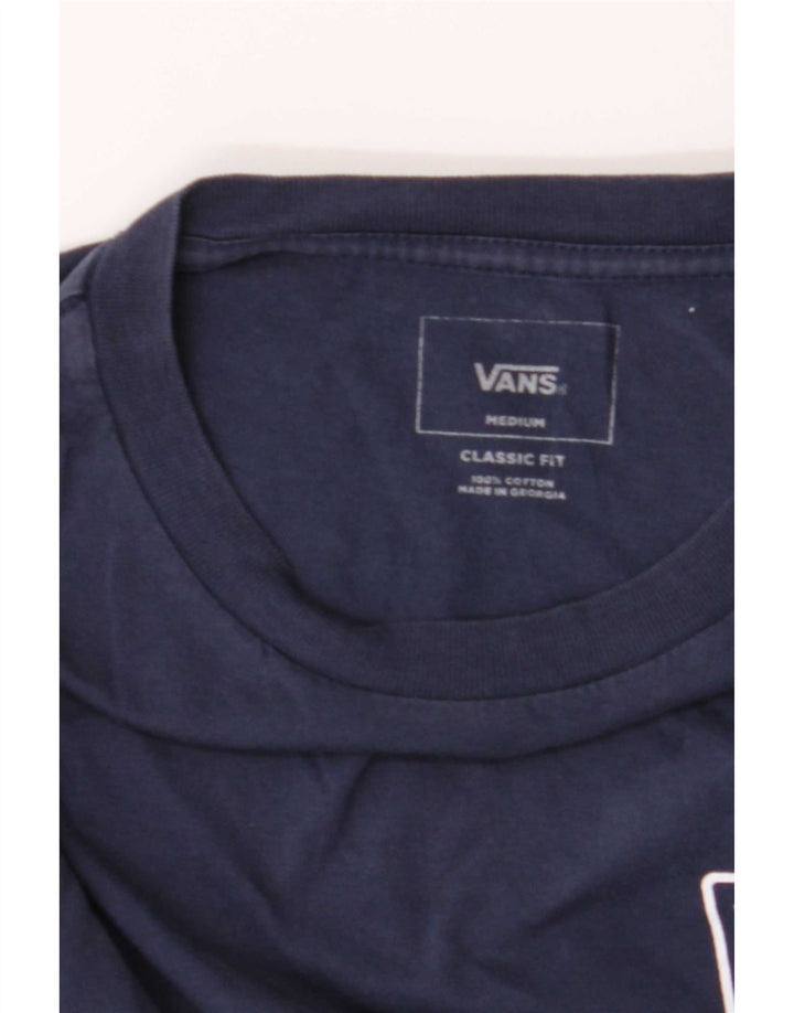 Vans Hombre Graphic Top Manga Larga Azul Marino Medio