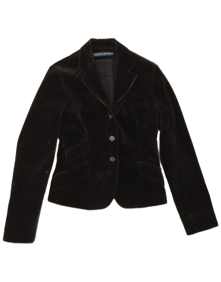 Ralph Lauren Chaqueta Blazer de Pana con 3 Botones para Mujer US 6 Medium Khaki