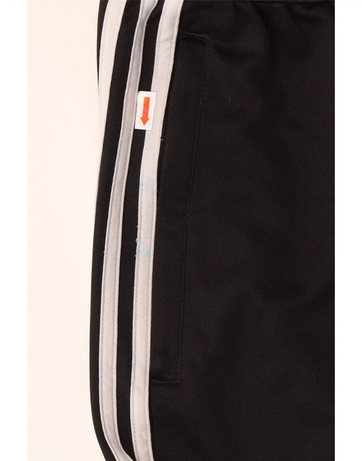 Pantalones de chándal ADIDAS para hombre, talla grande, poliéster negro