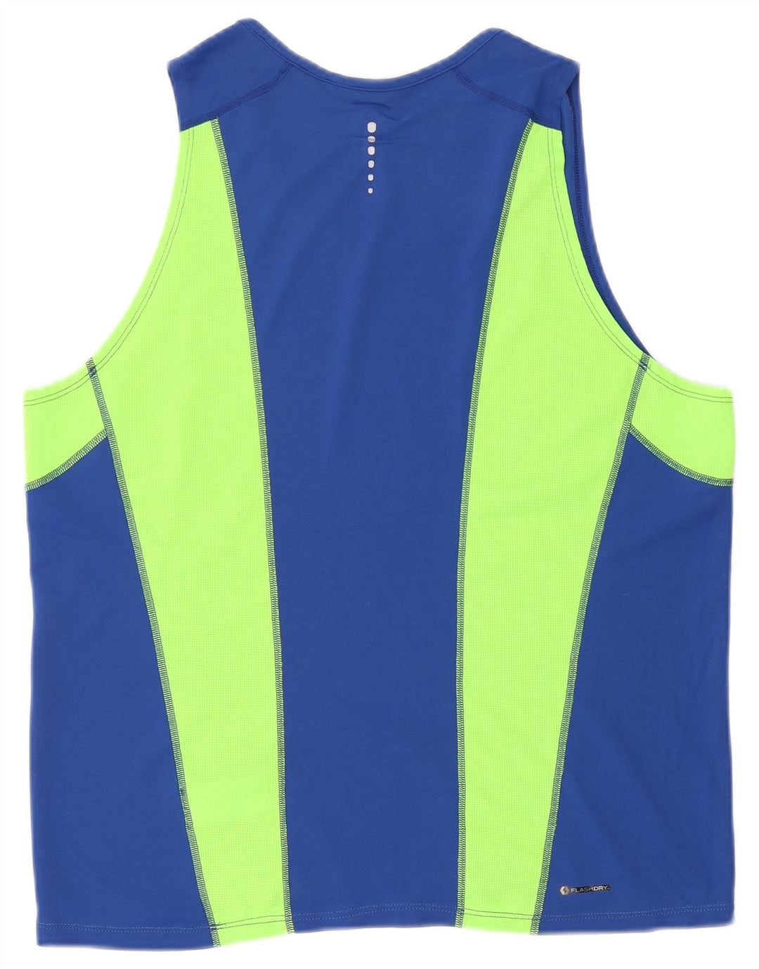 The North Face Hombre Chaleco Top Grande Azul Colorblock Poliéster