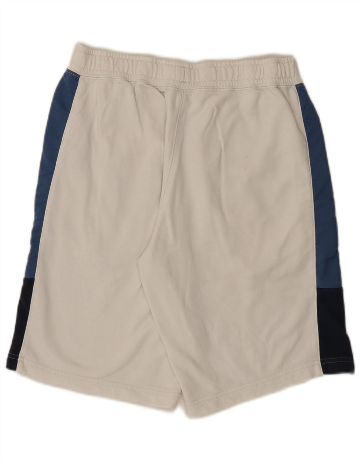 Pantalones cortos deportivos Nike de algodón color block en blanco mediano para hombre