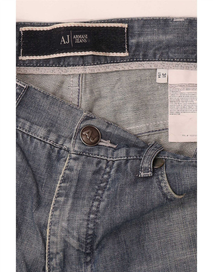 Vaqueros Armani Hombre Rectos W31 L28 Azul