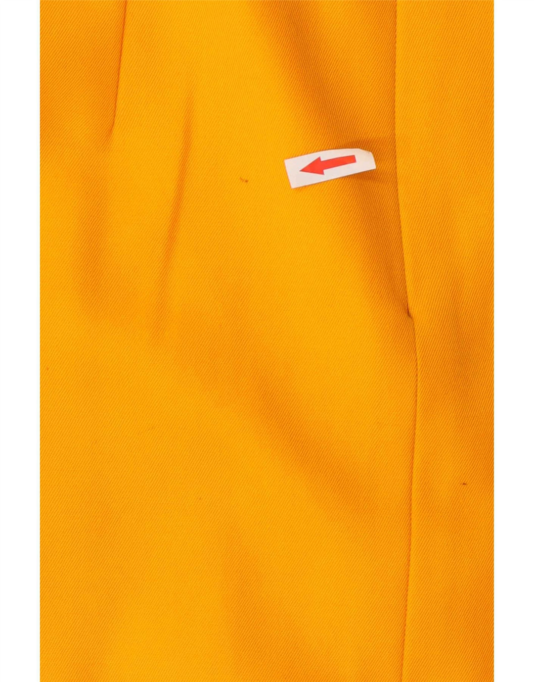 Vintage mujer A-Line falda W30 lana naranja media