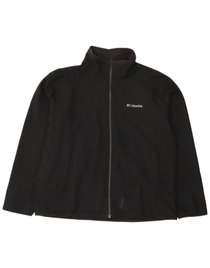 Columbia Chaqueta de chándal para hombre XL Poliéster negro