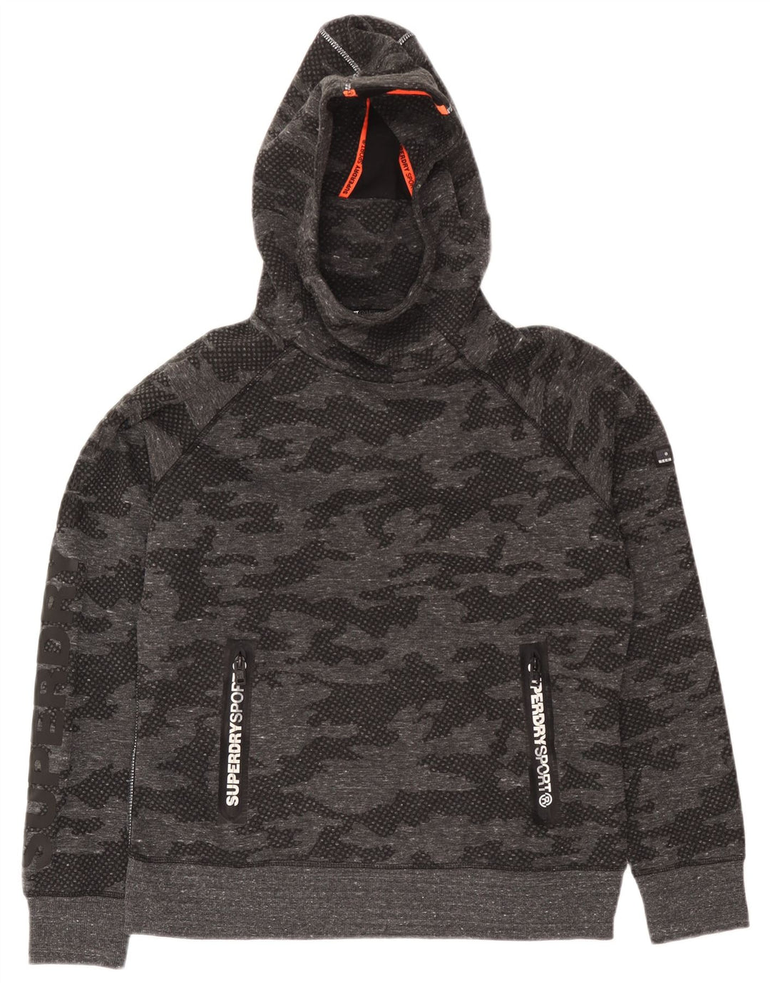 Chándal Superdry Graphic Full para mujer ES 40 XL Poliéster de camuflaje gris