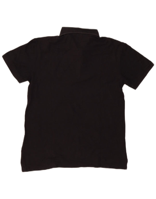 Polo Calvin Klein para hombre pequeño de algodón negro