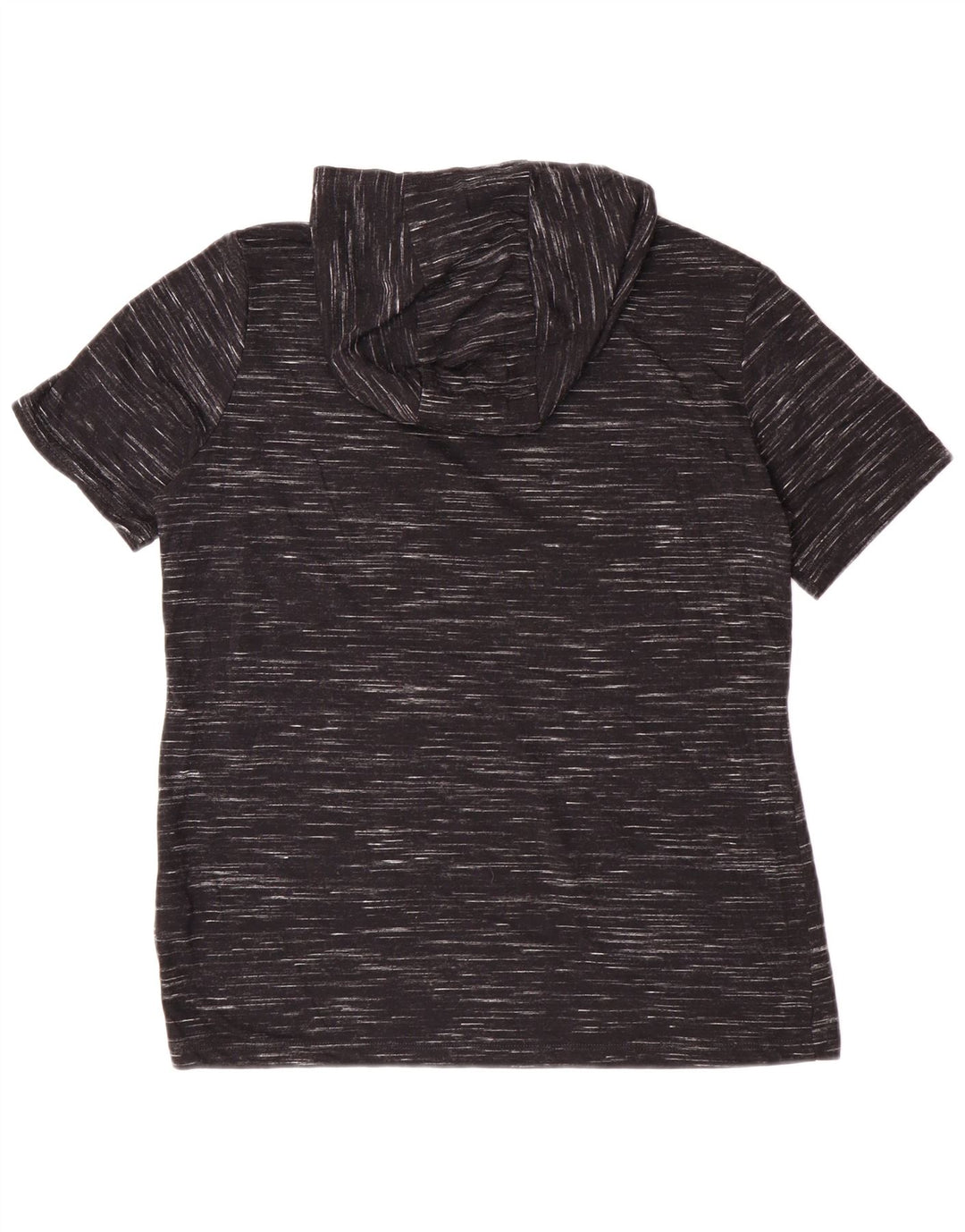Nike Camiseta con capucha para mujer UK 44 Mediano Poliéster moteado negro