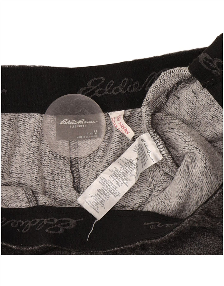 Eddie Bauer Pantalones De Chándal Para Hombre Algodón Gris Medio