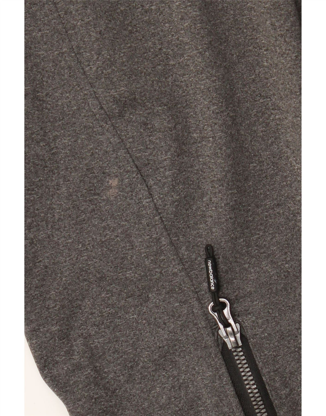 New Balance Hombre Chándal Top Chaqueta Poliéster Gris Medio