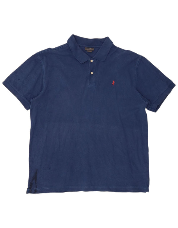 MARLBORO CLASSICS Polo para hombre 2XL Azul marino Algodón