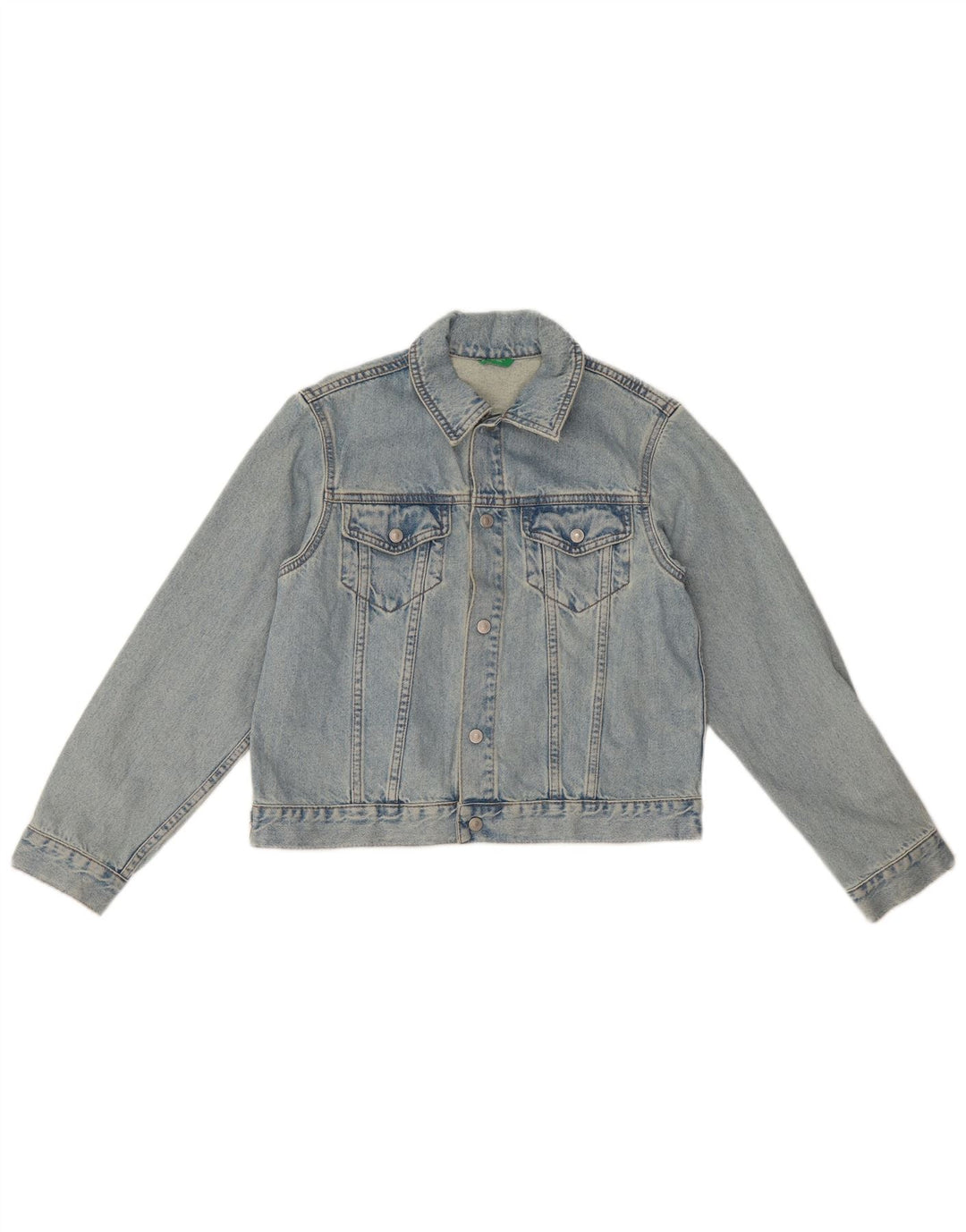 Benetton Cazadora Vaquera Niña 11-12 Años Azul