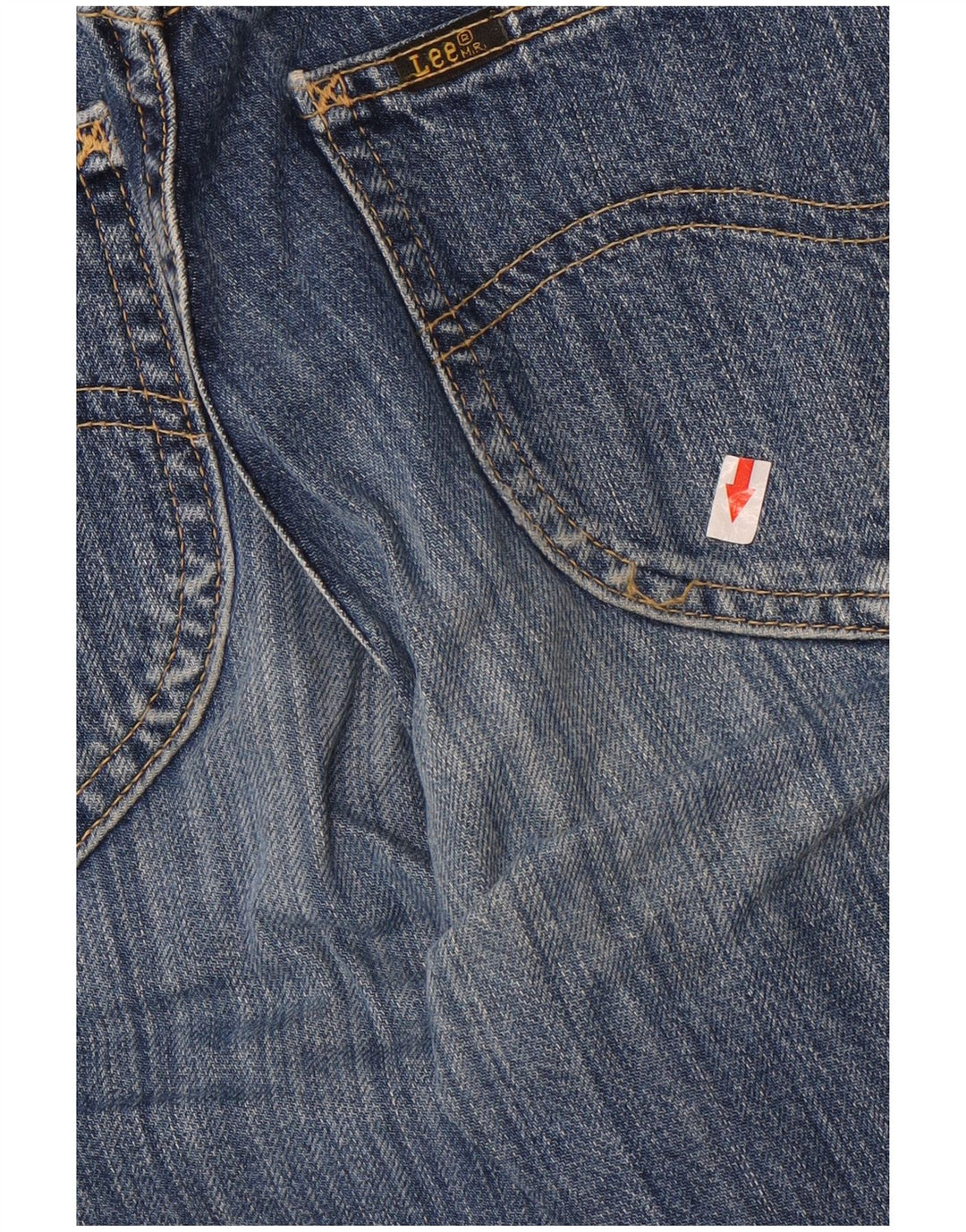 Vaqueros Lee Mujer Rectos W26 L32 Algodón Azul