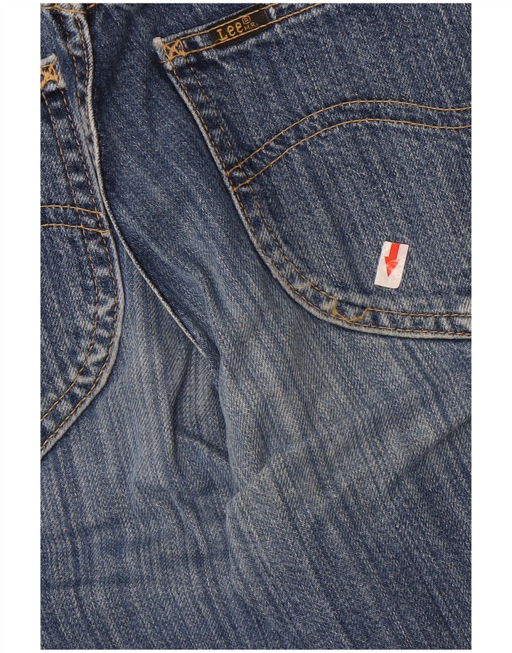 Vaqueros Lee Mujer Rectos W26 L32 Algodón Azul
