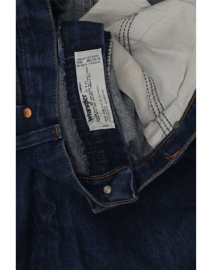 Vaqueros Wrangler Hombre Rectos W37 L32 Algodón Azul
