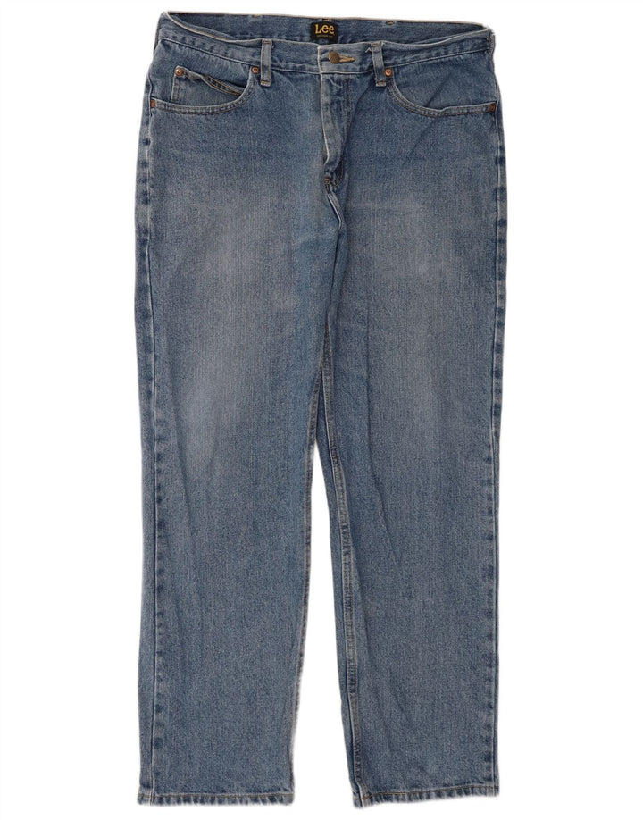 Vaqueros rectos Lee para hombre W34 L29 Algodón azul