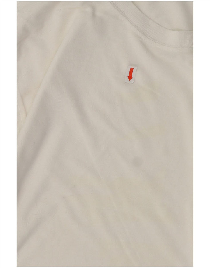 LEVI'S Top de manga larga para hombre de algodón blanco grande