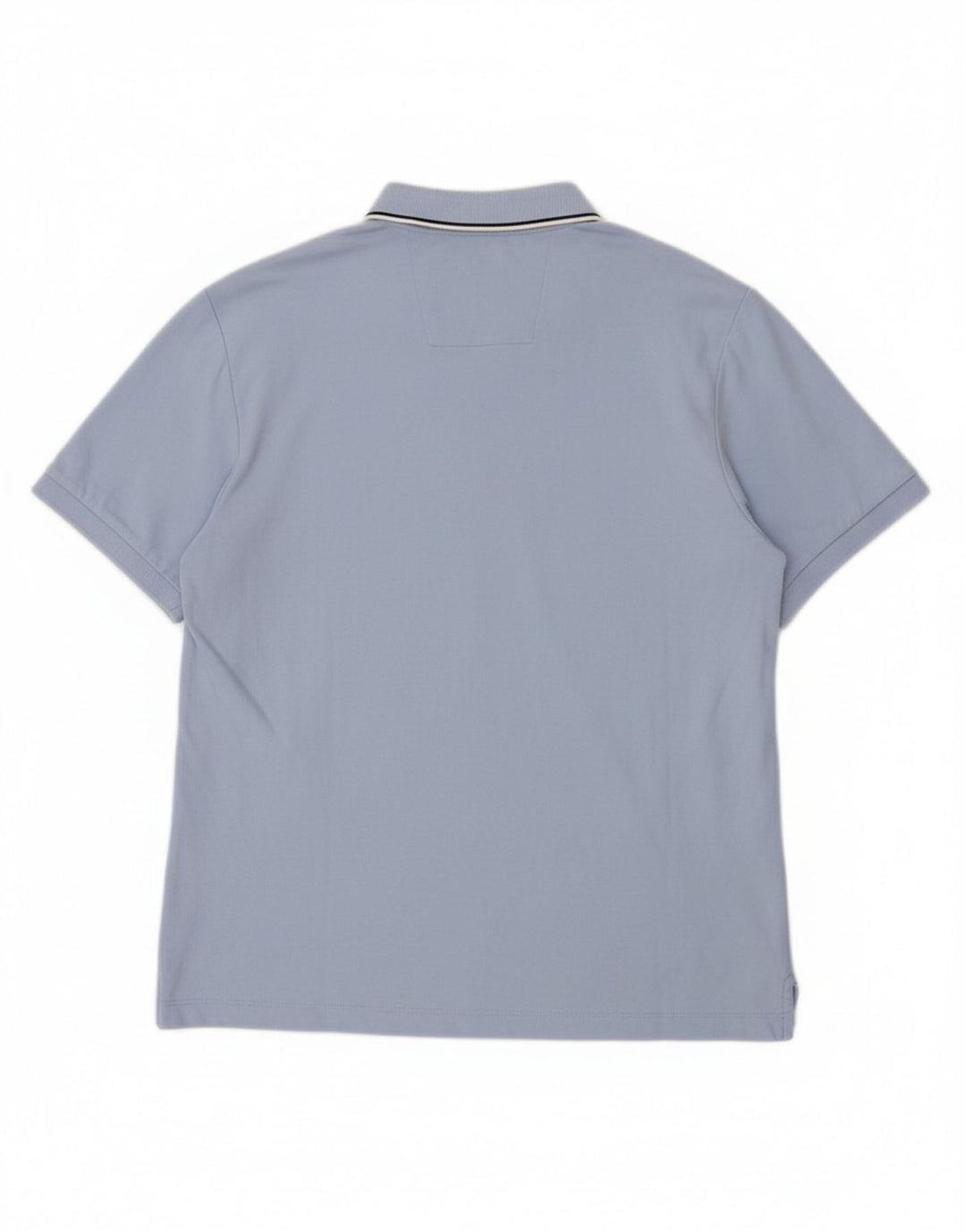 NAUTICA Mens Polo Shirt Medium Blue