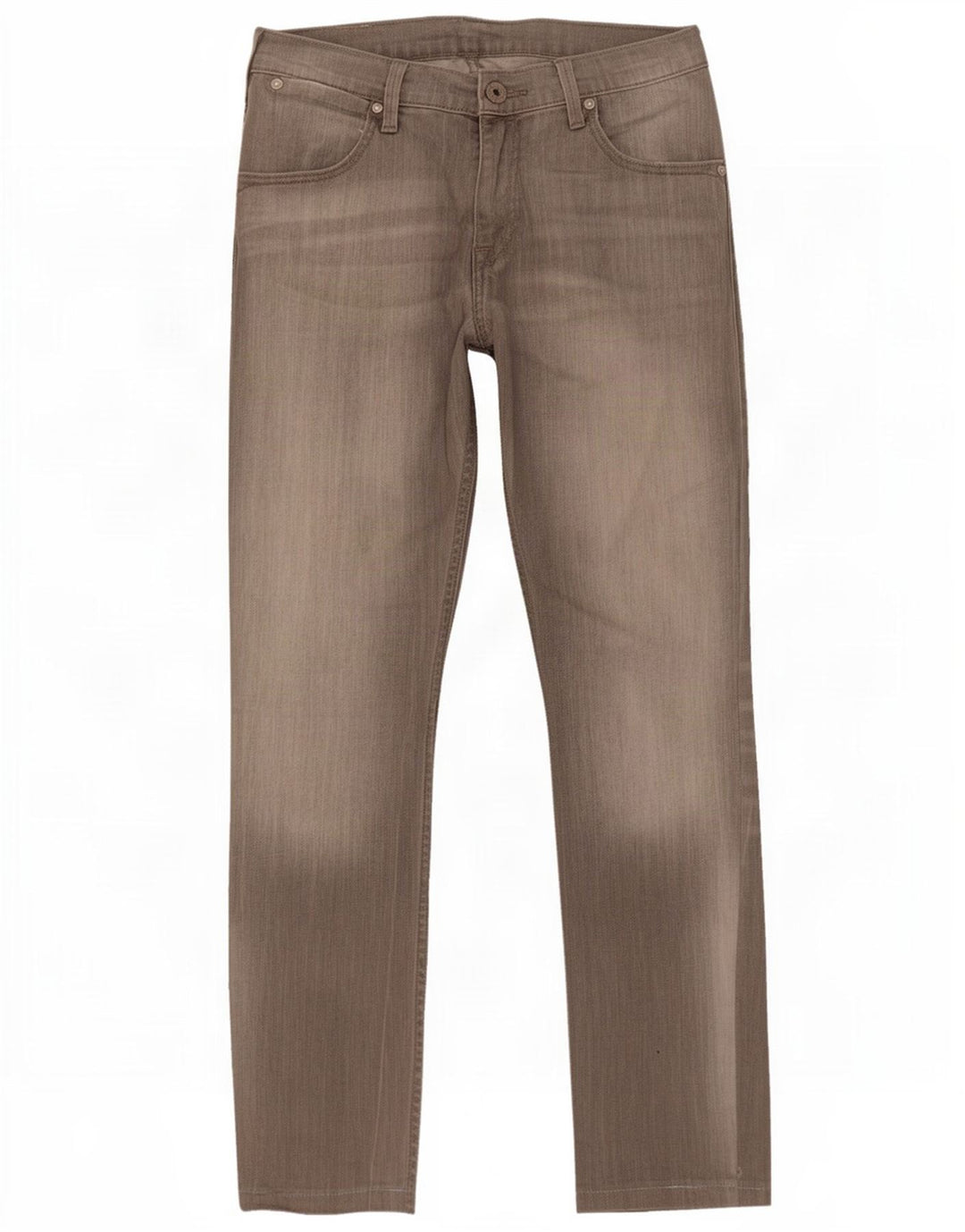 Vaqueros rectos Levi's para hombre W29 L32 Algodón gris