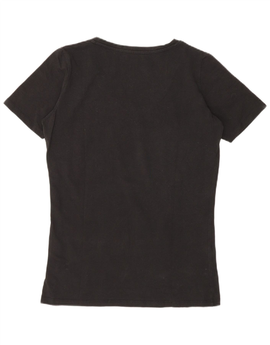 Guess Camiseta gráfica para mujer Top UK 12 Medium Black
