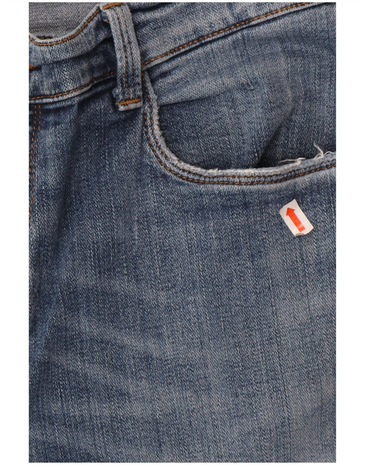 TRUSSARDI Vaqueros rectos para hombre IT 52 XL W38 L32 Azul
