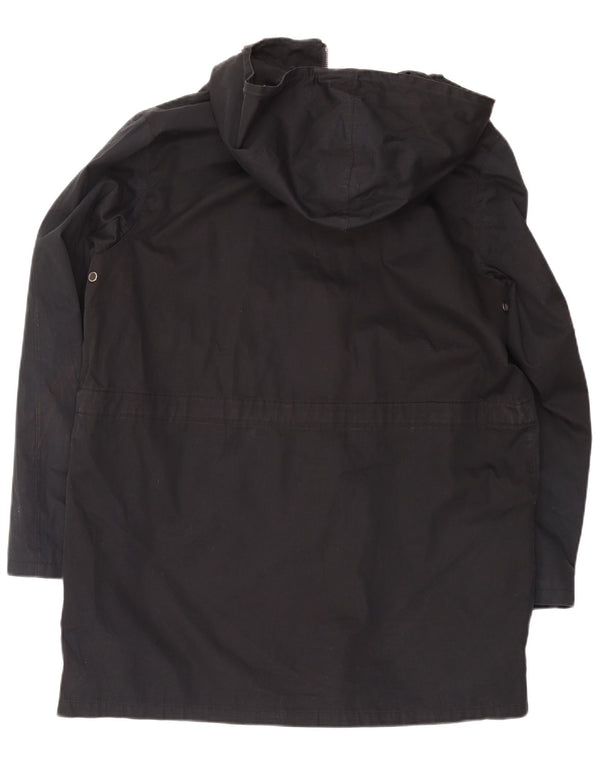 Paul Smith Chubasquero con capucha para hombre UK 38 Medium Negro