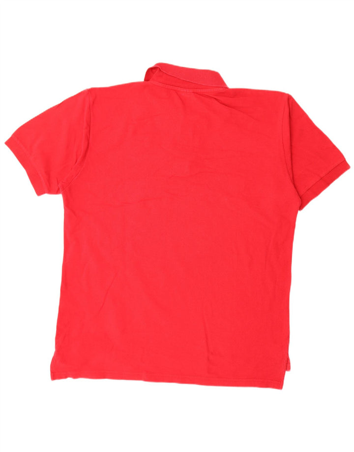 Polo Reebok Hombre Grande Rojo Algodón