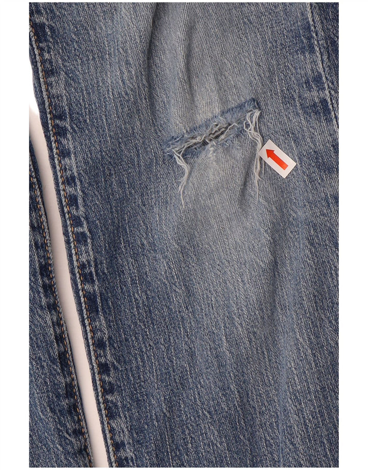 Levi's Hombre 511 Vaqueros Slim Desgastados W32 L32 Algodón Azul