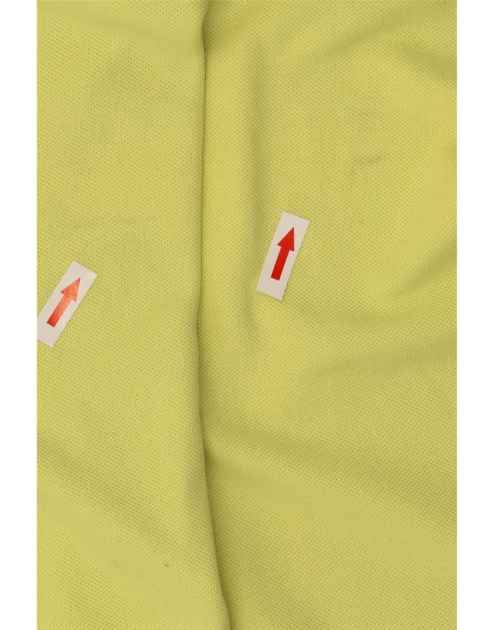 Fila Polo Hombre Algodón Amarillo Grande