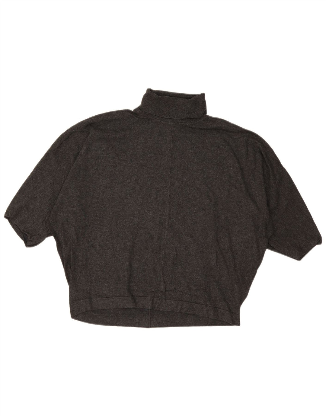 Phase Eight - Jersey corto con cuello vuelto para mujer, talla 40, color gris