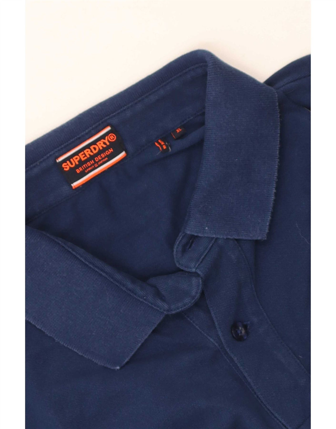Superdry Polo Hombre XL Azul Marino