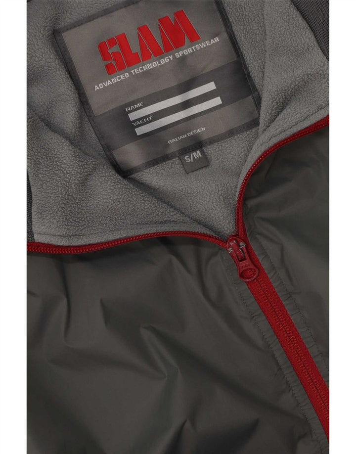 Slam Mens Regular Fit Chándal Top Chaqueta UK 36 Pequeño Gris Poliéster