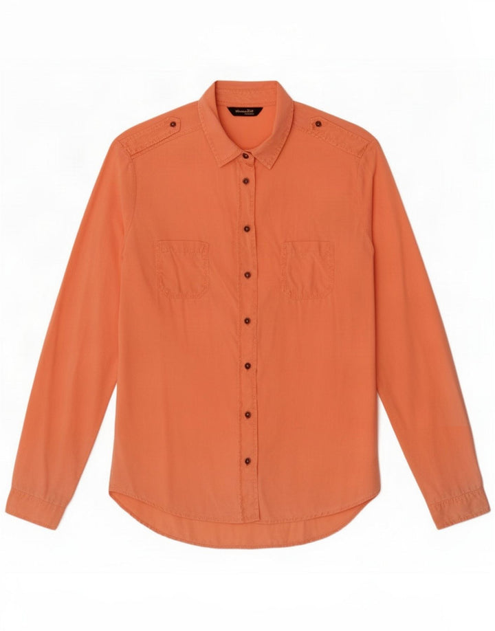 Camisa Massimo Dutti Mujer EU 38 Small Naranja