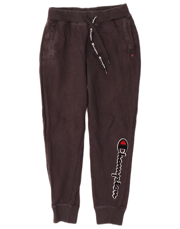 Champion Pantalones De Chándal Con Gráficos Para Hombre Joggers Small De Algodón Negro