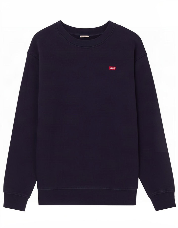 Levi's Hombre Sudadera Jumper XS Azul Marino Algodón