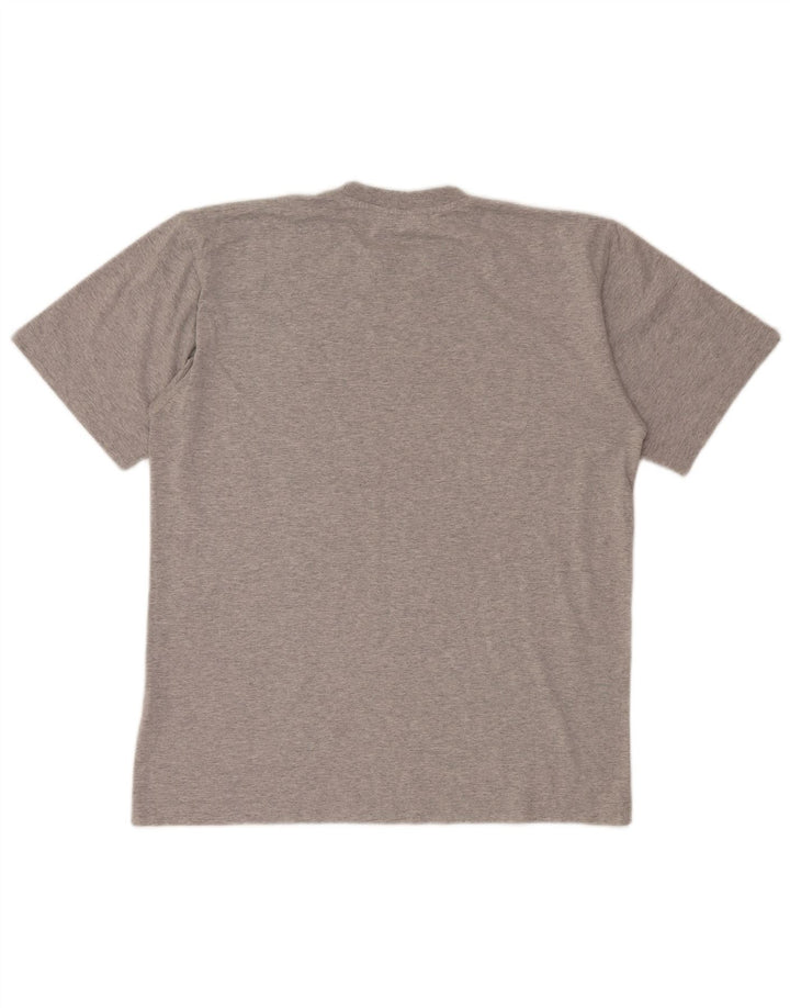 FILA Camiseta gráfica para hombre Top Algodón gris medio