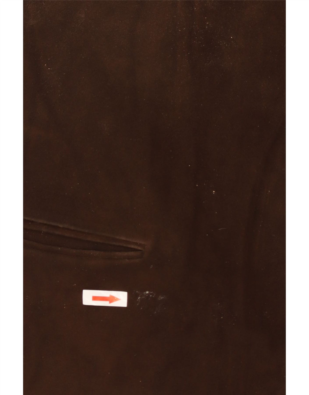 Vintage mujer ante Gilet Reino Unido 14 marrón medio