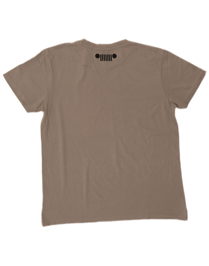 Jeep Camiseta gráfica para hombre Top XL Gris