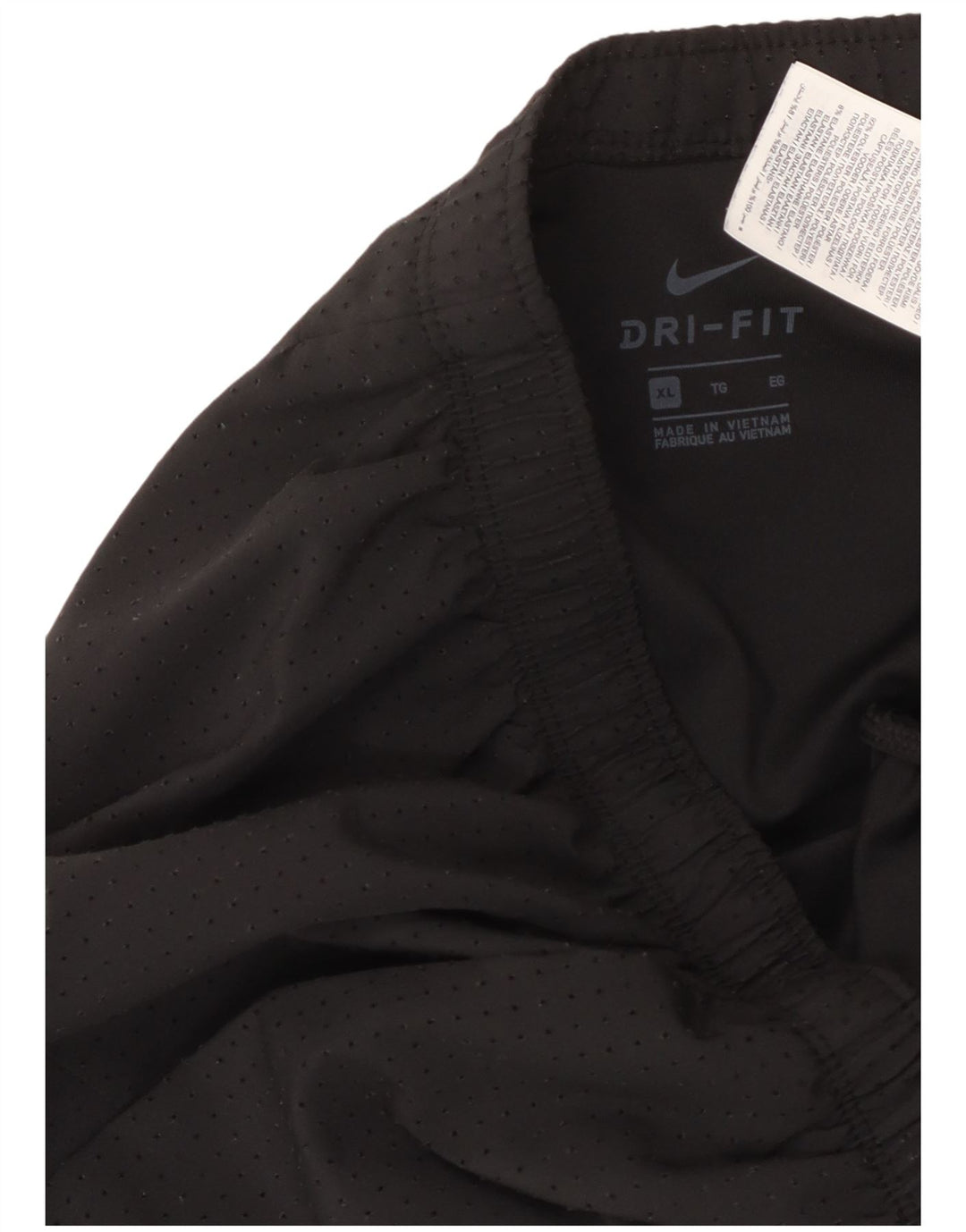 NIKE Pantalones cortos deportivos Dri Fit Graphic para hombre XL Poliéster negro