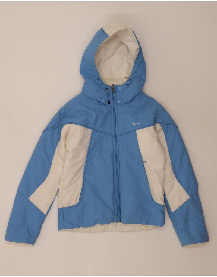 Chaqueta acolchada reversible con capucha para mujer UK 8/10 Small