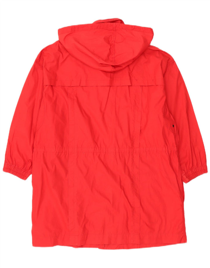 PENNY BLACK Abrigo extragrande con capucha para mujer IT 40 Small Red Cotton
