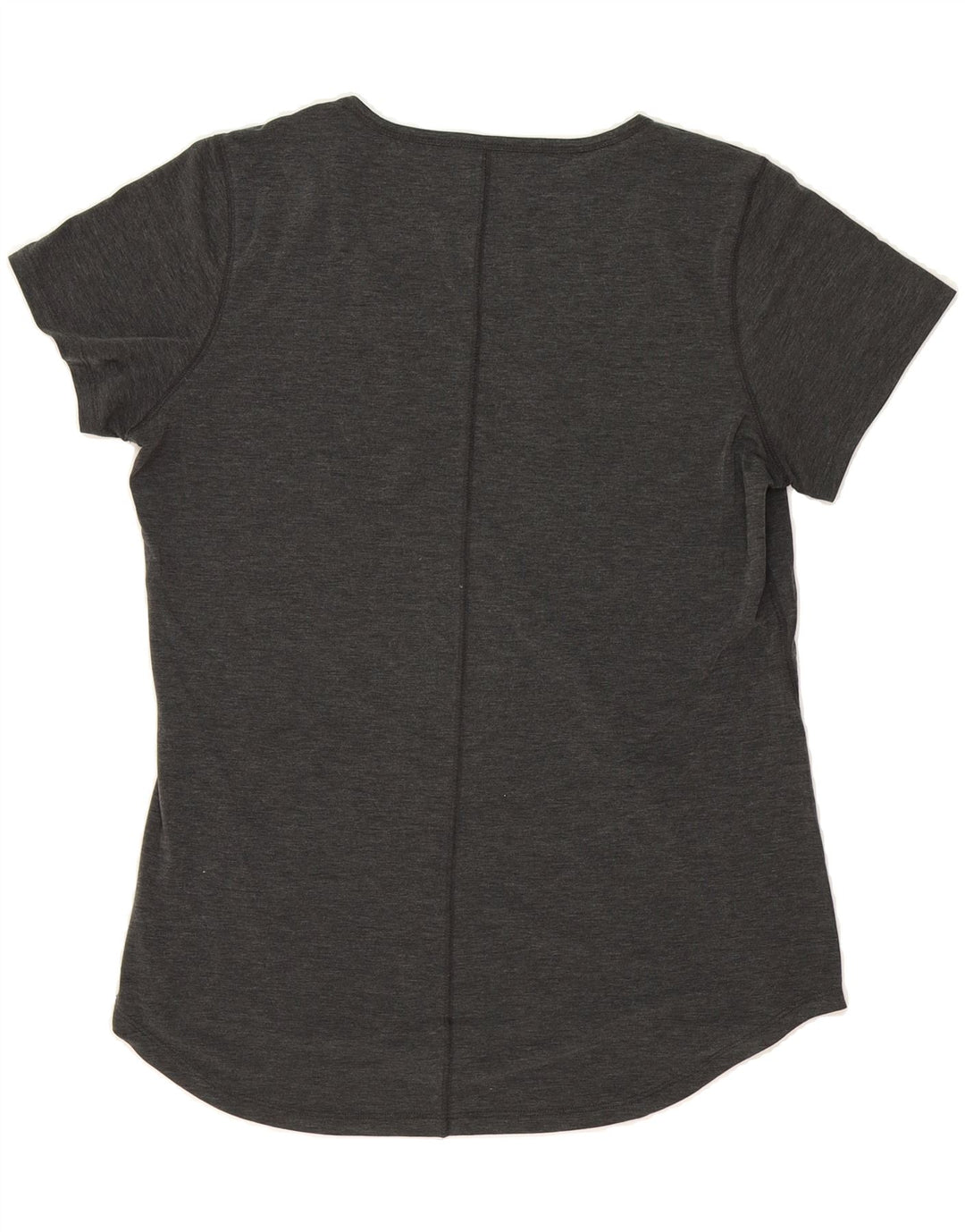 L.L.BEAN Womens T-Shirt Top UK 14 Medium Grey Polyester Vintage L.L.Bean and Second-Hand L.L.Bean from Messina Hembry 