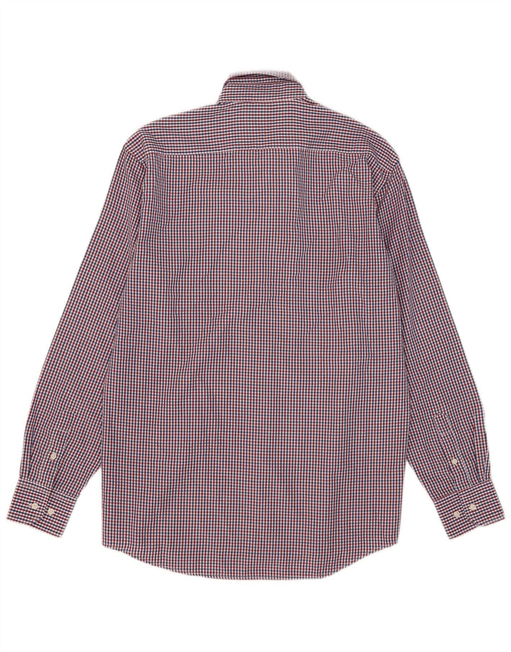 Camisa Coveri Hombre Talla 41/42 Grande Poliéster Vichy Multicolor
