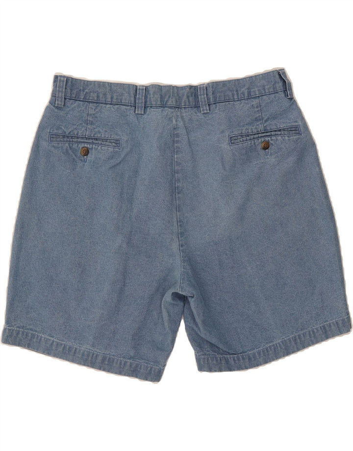 DOCKERS Mens Pegged Denim Shorts W38 XL Blue Viscose Vintage Dockers and Second-Hand Dockers from Messina Hembry 